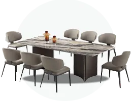 bộ sưu tập các mẫu bàn ăn đá thạch anh