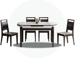 bộ sưu tập các mẫu bàn ăn thông minh
