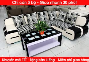 Sofa góc nhỏ gọn dành cho phòng khách nhỏ