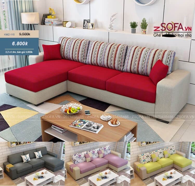 Bộ bàn ghế sofa cao cấp zSofa
