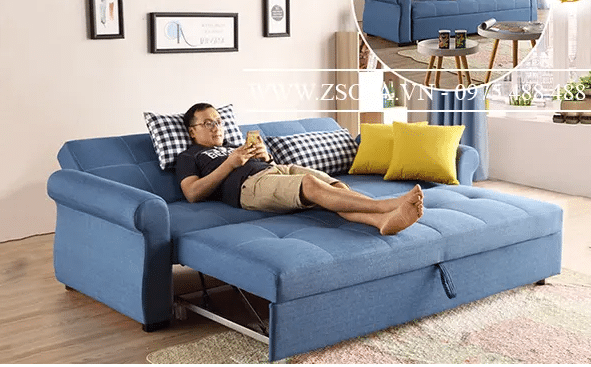 Chiếc ghế sofa đa năng giúp bạn có thể thoải mái ngả lưng bất cứ lúc nào