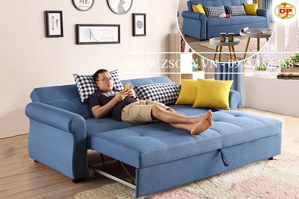 Sofa giường đôi tạo nên sự tiện nghi cho căn nhà