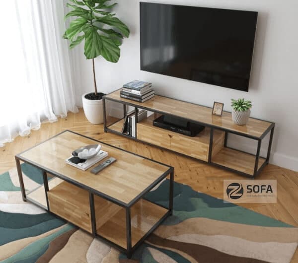 Kệ tivi bằng gỗ đẹp cho căn phòng khách thêm sang trọng