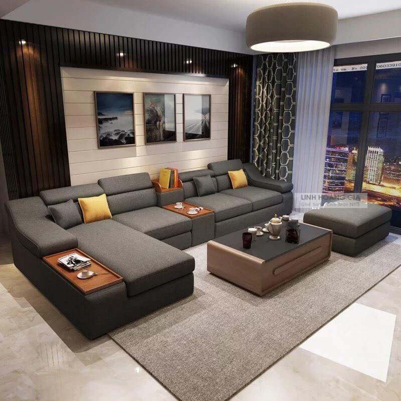Sofa nỉ hiện đại phòng khách chọn mua ở đâu ?