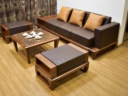 Ghế Sofa Gỗ Sồi Nga ZS171