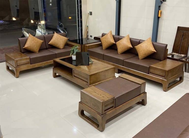 Ghế Sofa Gỗ Sồi Nga ZS168