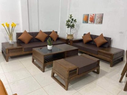 Ghế Sofa Gỗ Sồi Nga ZS186