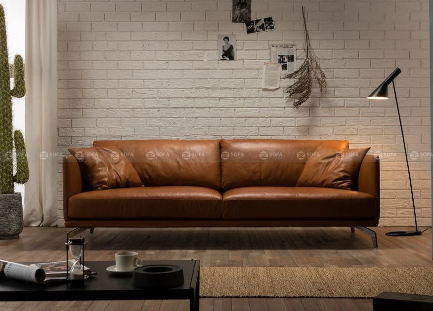 Sofa da bò 2 chỗ ngồi ZL199