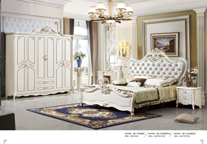 Trọn bộ giường tủ, bàn phấn BGN1728
