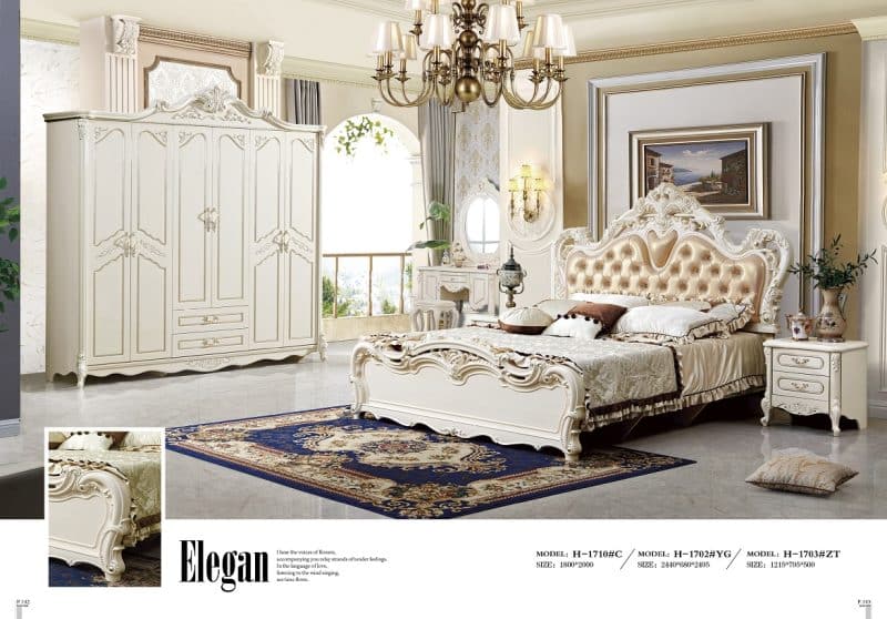 Trọn bộ phòng ngủ cổ điển BGN1710