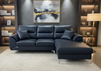 Ghế sofa da gỗ sồi Nga LV268