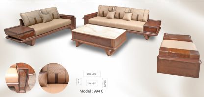 Ghế Sofa Gỗ Sồi ZS207
