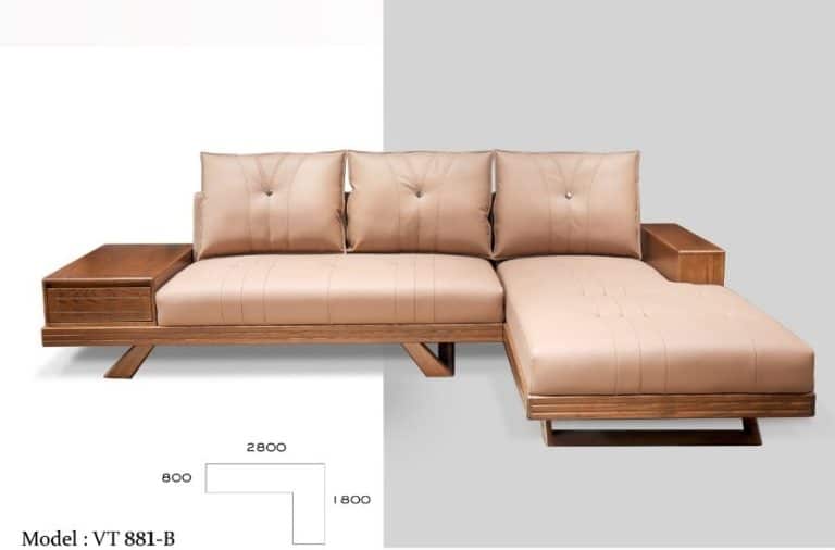 Ghế Sofa Gỗ Sồi ZS204