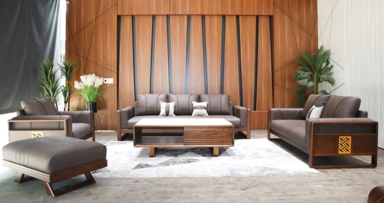 Ghế Sofa Gỗ Sồi ZS215