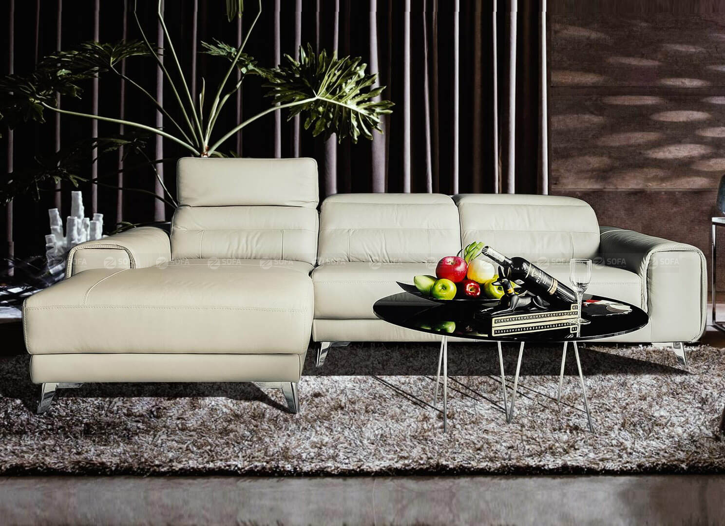 Chọn màu sắc ghế sofa phòng khách để tạo điểm nhấn và hòa quyện với trang trí nội thất