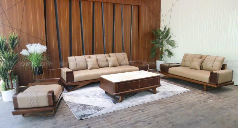Ghế Sofa Gỗ Sồi ZS212