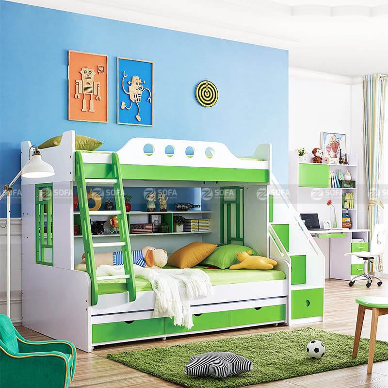 Chọn mua bộ nội thất phòng ngủ trẻ em ở đâu tốt nhất?