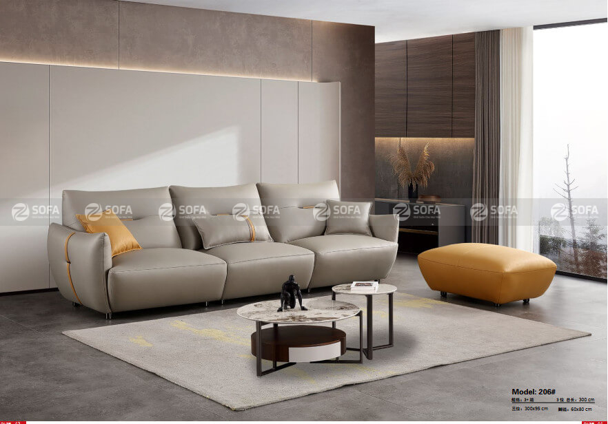 Chọn tone màu sofa phù hợp với phòng khách tối màu