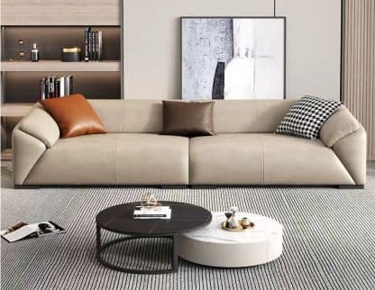 Sofa băng da bò ZB192