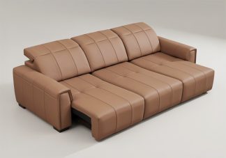 Sofa thư giãn da bò chỉnh điện ZT2618