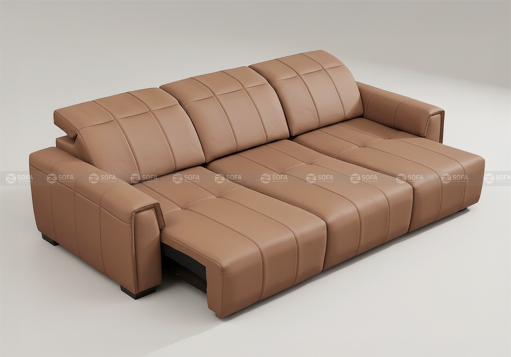 Sofa thư giãn da bò chỉnh điện ZT2618
