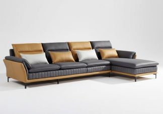Sofa da hiện đại ZDM190