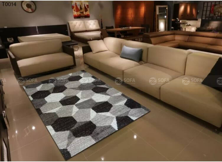 Chọn mua mẫu thảm lót ghế sofa êm chân