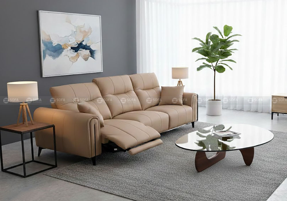 Sofa thư giãn da chống trầy ZT459