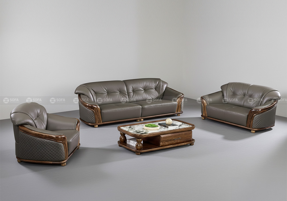 Sofa Gỗ Mun Nhập Khẩu ZS529