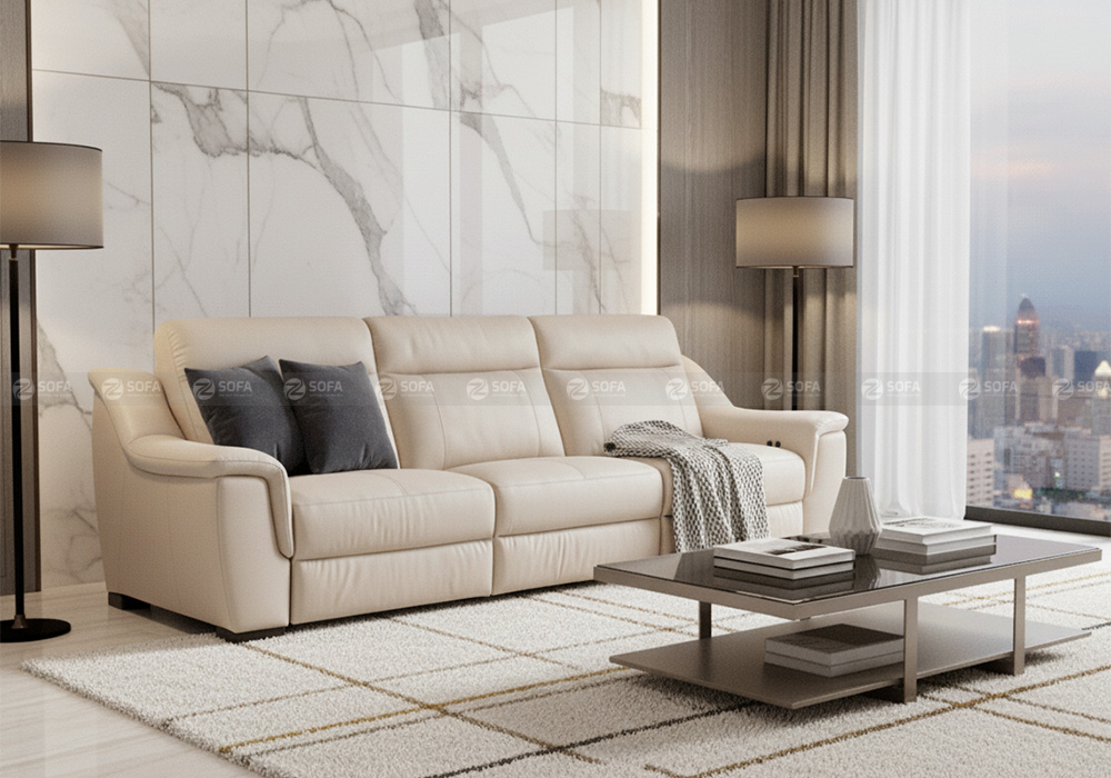Sofa điện da bò ZDA1563