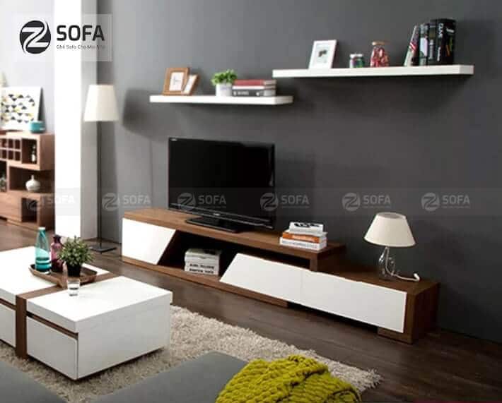 Nên chọn mua những mẫu kệ tivi hiện đại đẹp từ đâu?