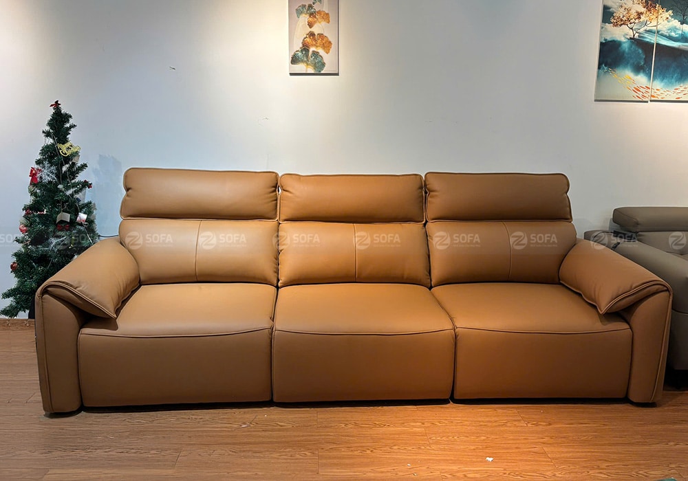 Sofa thư giãn da bò chỉnh điện ZT3617