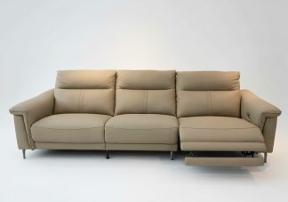 Sofa thư giãn da bò chỉnh điện ZT270