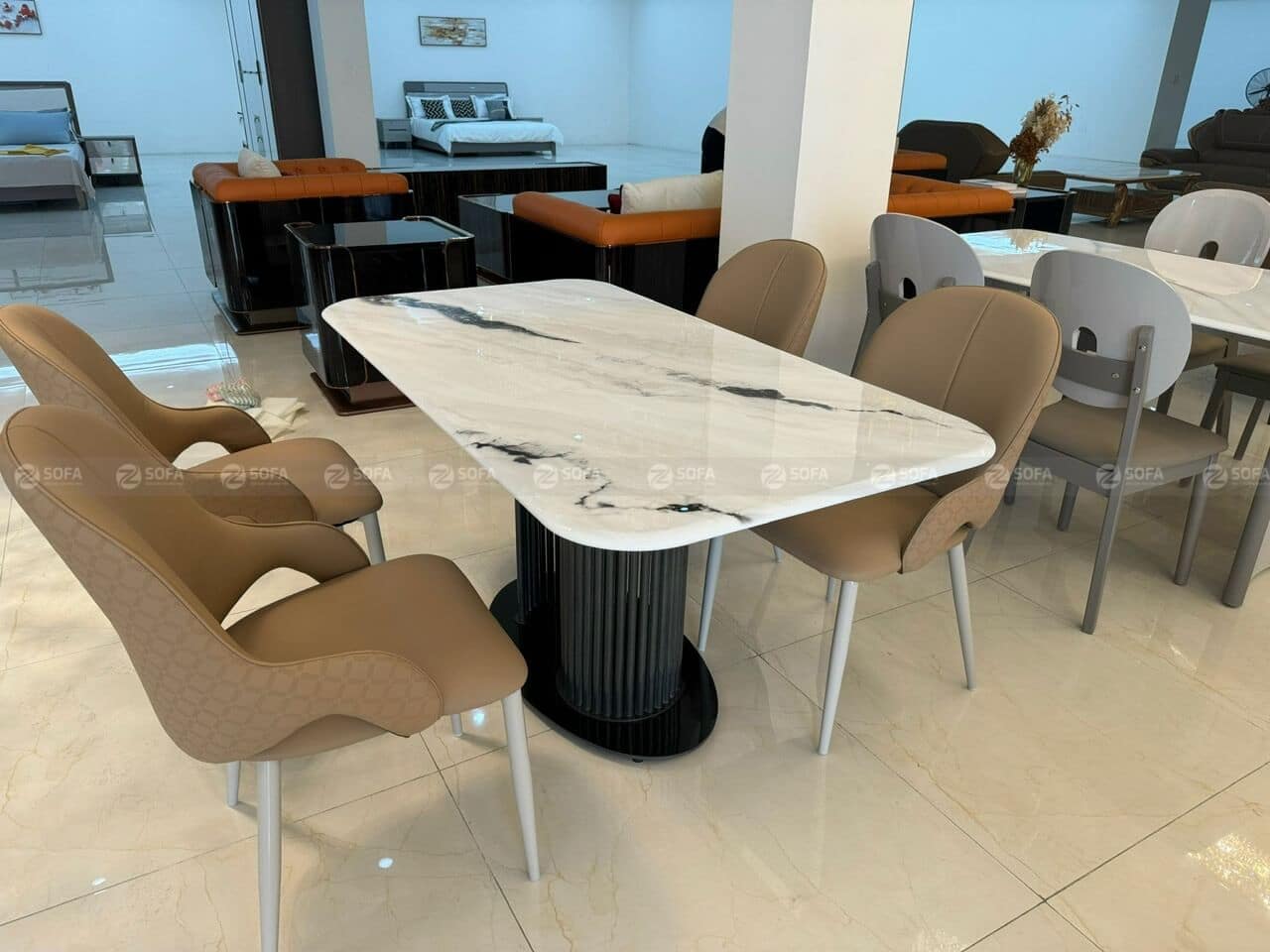 Bộ nội thất bàn ghế đặt phòng ăn cao cấp ở HCM