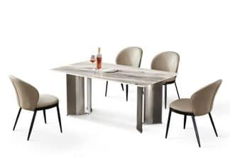 Bàn Ăn 6 Ghế Mặt đá tự nhiên TERA-287