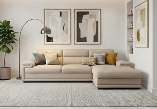 Sofa Da Chống Trầy L421