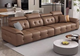 Sofa băng da chống trầy ZB445