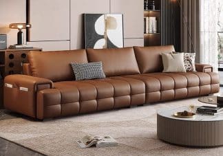 Sofa băng da chống trầy ZB442