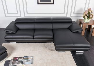 Sofa da góc giá rẻ L1818