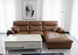 Sofa da bò thật ZDA046B