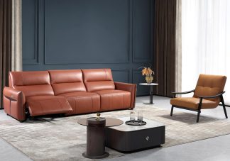 Sofa điện da bò ZT238