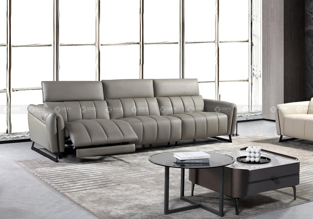 Sofa điện da bò ZT237