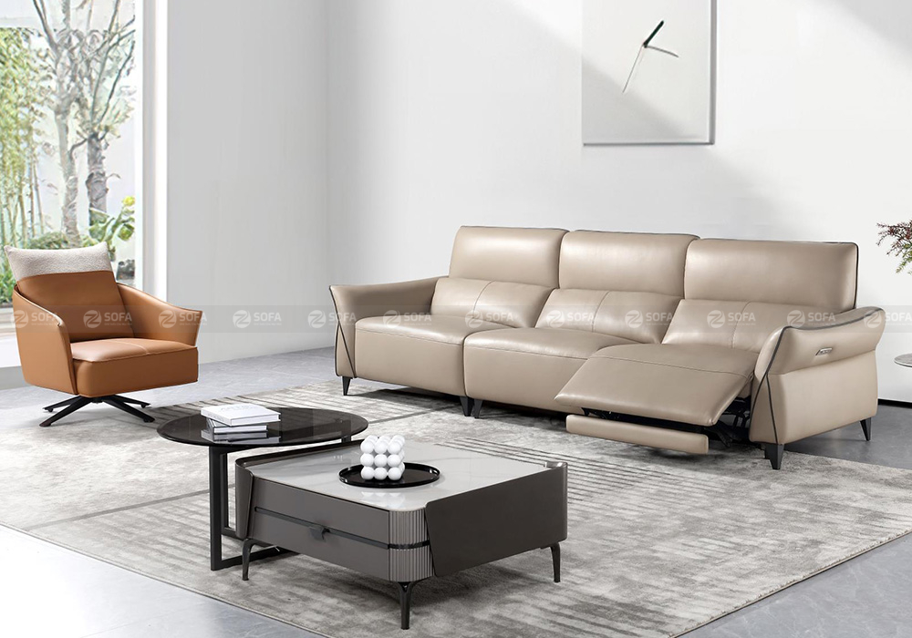 Sofa điện da bò thư giãn ZT243