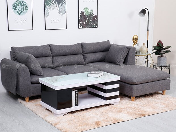 Chọn mua bộ ghế nệm kiểu góc đẹp phòng khách từ đâu?