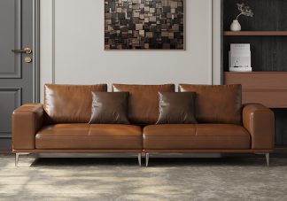 Sofa băng bò thật ZB452