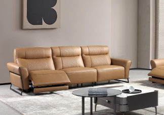 Sofa điện da bò Ý ZT251