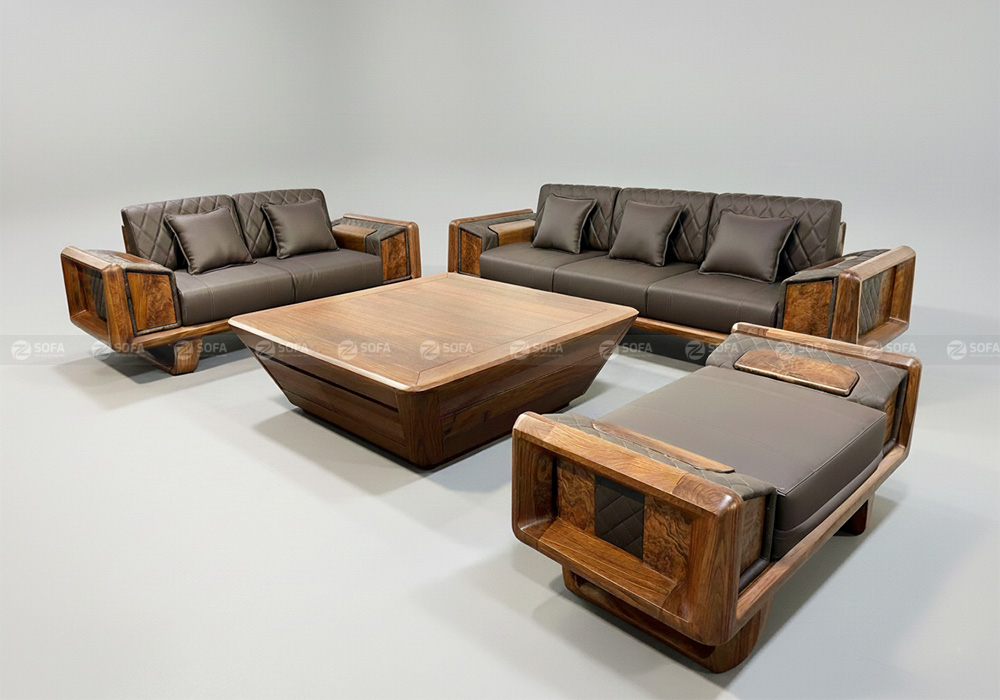 Ghế Sofa Gỗ Sồi Nga ZS267
