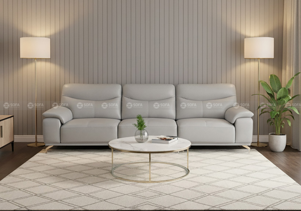 Sofa băng da chống trầy ZB173