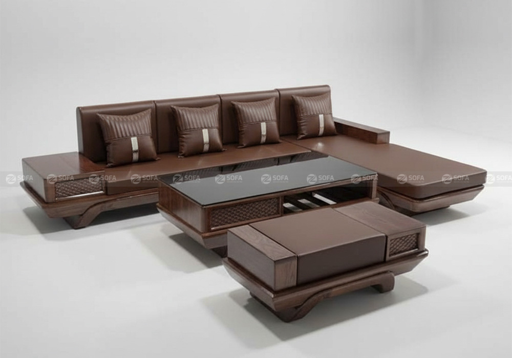 Sofa Gỗ Sồi Nga ZSC173