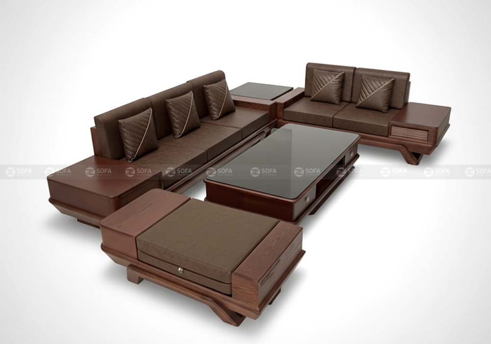 Sofa Gỗ Sồi Nga ZSC174